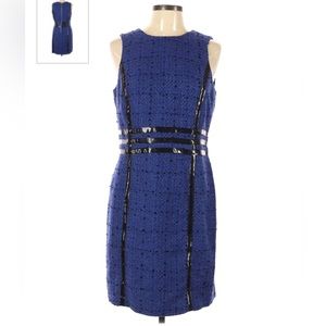 Blue tweed size 10 Michael Kors Dress
